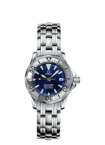 Omega Seamaster Diver 300M Quartz 28 Stainless Steel / Electric Blue / Bracelet